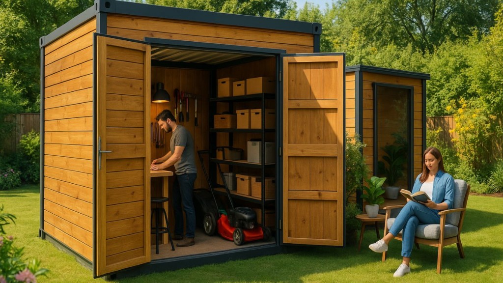 Abri de jardin multi usages