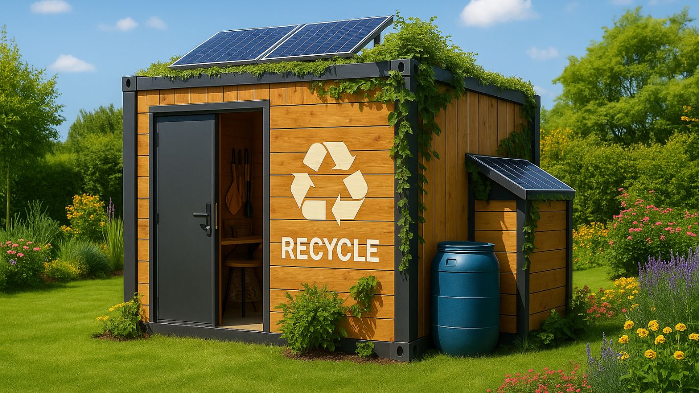 Abri de jardin ecologique