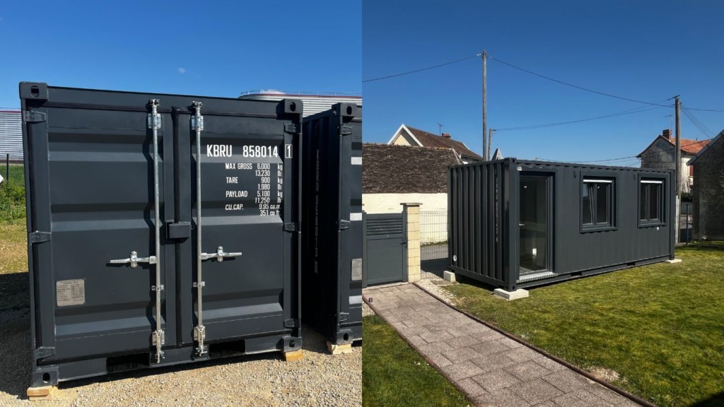 Container aménagé bureau