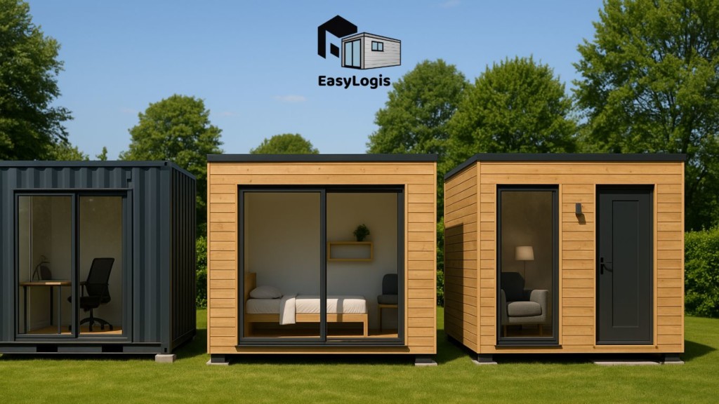 Différentes constructions modulaires EasyLogis