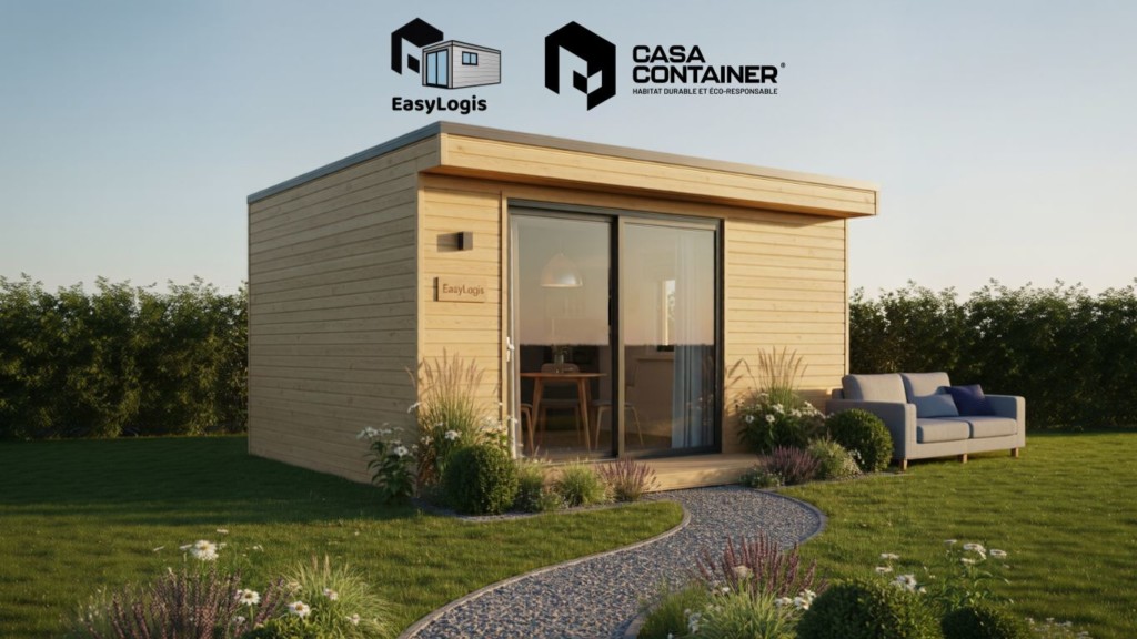 EasyLogis, Module De 20 M² En Bois, Habitat Modulaire Clé En Main