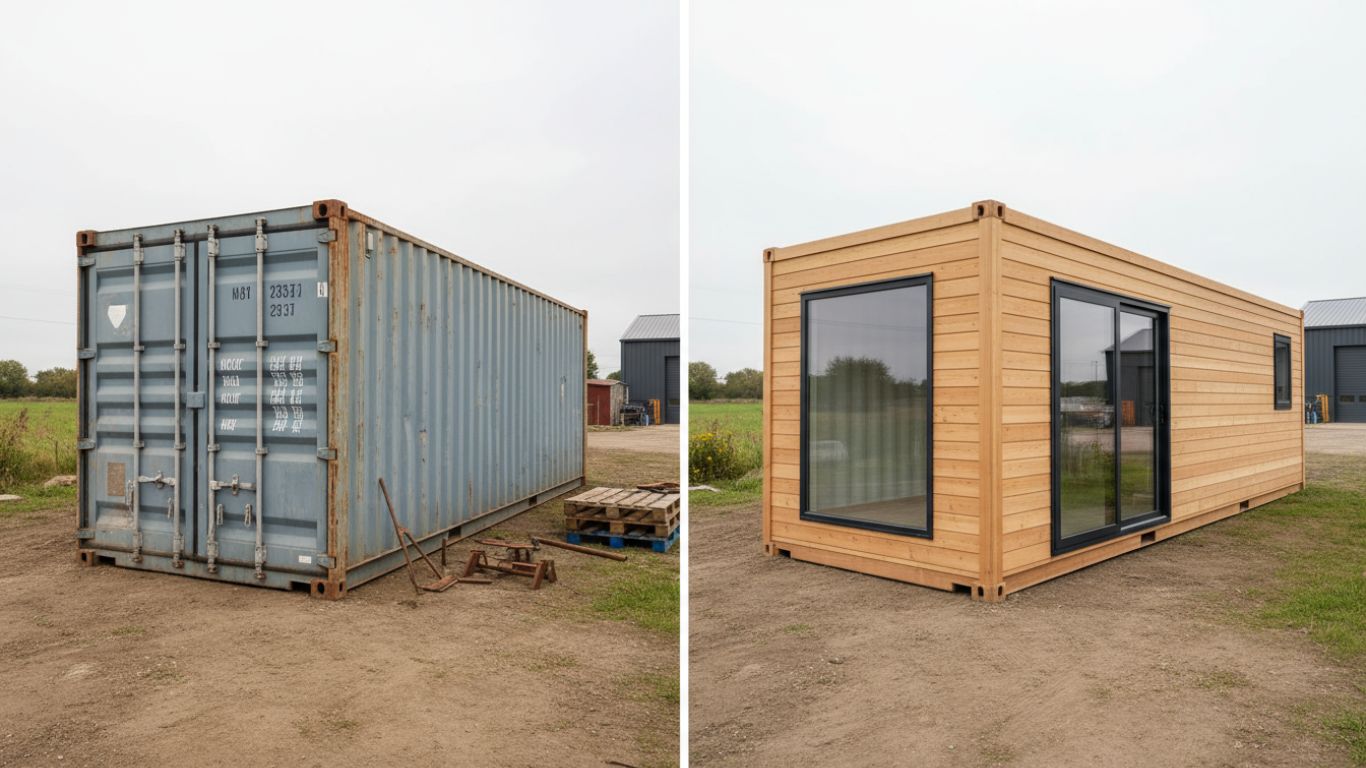 Construction Maison Container Hors D'eau Hors D'air