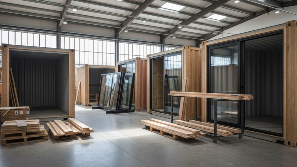 Maison Container Hors D'eau Hors D'air Vosges