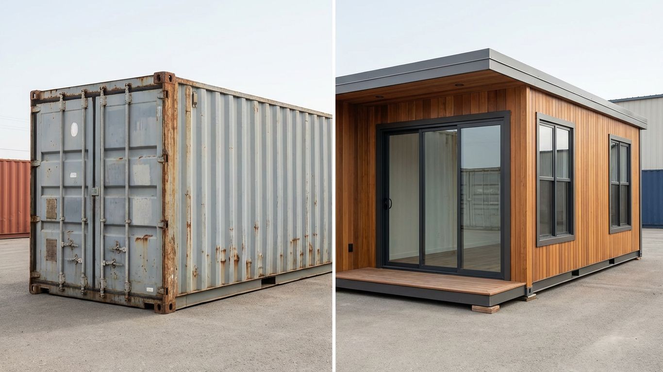 Maison modulaire container