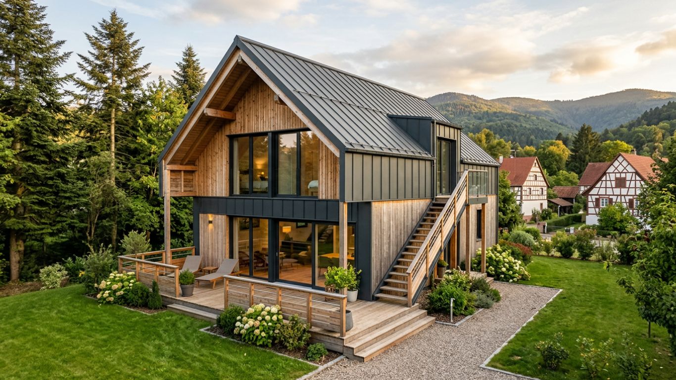 Maison container 60 m2