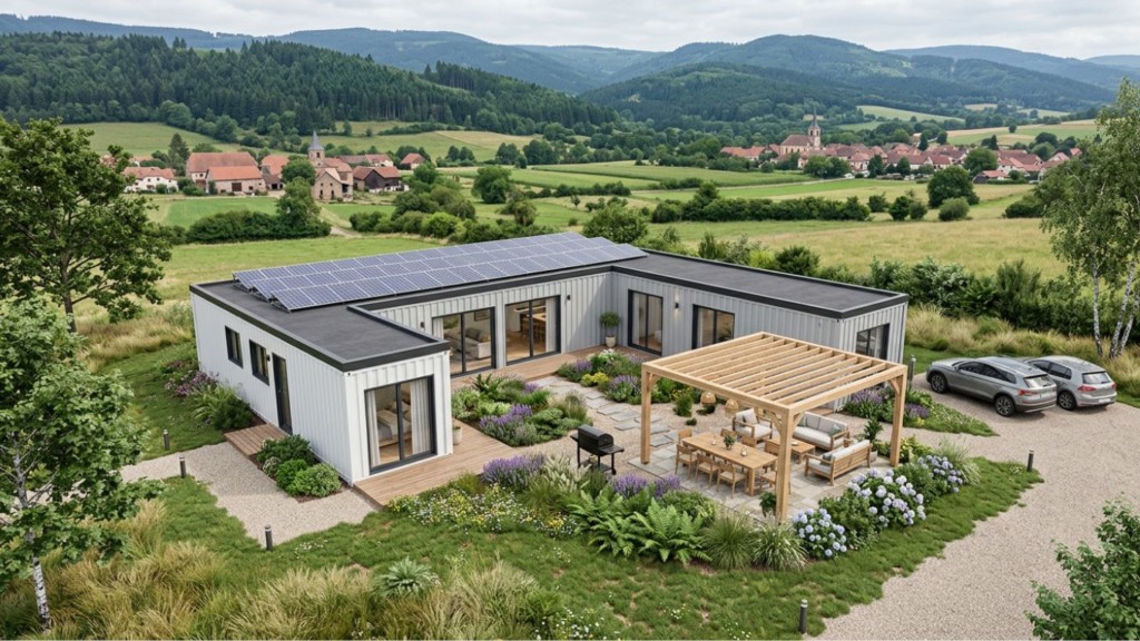 Maison container 100m2 - 120m2