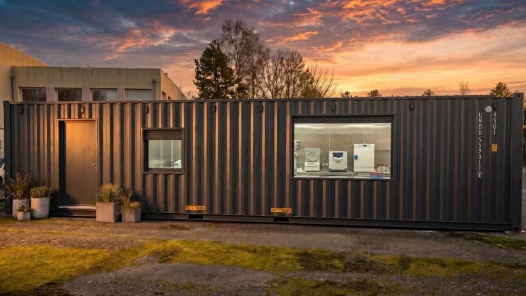 Laboratoire Container Extérieur