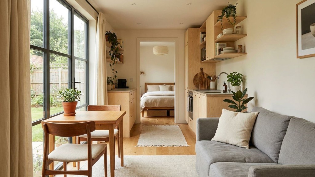 Maison Container 40m² Avec Intérieur Moderne Et Lumineux