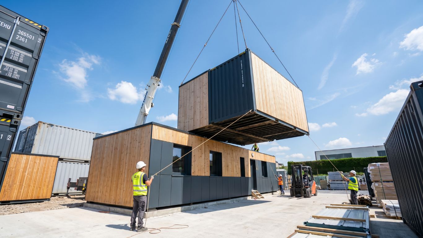 Aménagement de container Grand Est